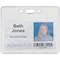 Advantus Badge Holder, Proximity, Horizontal, 50/PK, Clear PK AVT75450 - alternate 3